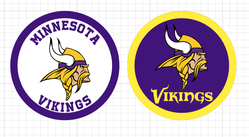 Minnesota Vikings Ticket Wood Sign