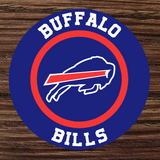 Buffalo Bills 3D Wooden Sports Sign