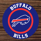 Buffalo Bills 3D Wooden Sports Sign