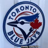 Blue Jays 3D Wooden Sports Sign