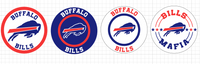 Buffalo Bills 3D Wooden Sports Sign