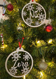 Personalized Christmas Ornament