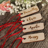 Personalized Wood Tags