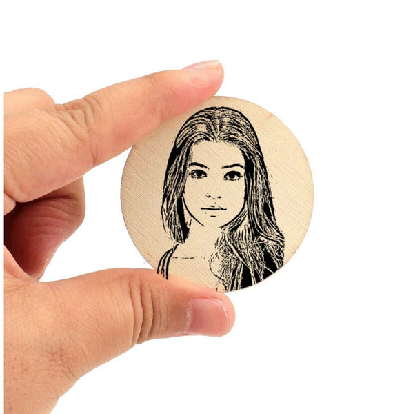 Personalized Photo Flip Coin